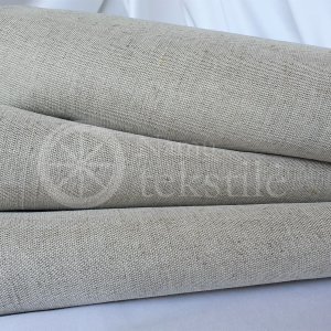 Natural half-linen fabric LM 1012, 210 g/m²